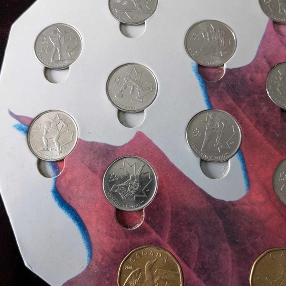 Vancouver Olympic Commemorative Coin Set - Picture 4 of 4